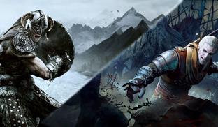 Энтузиаст попытался воссоздать сражения из «Ведьмака» в Skyrim с помощью модов